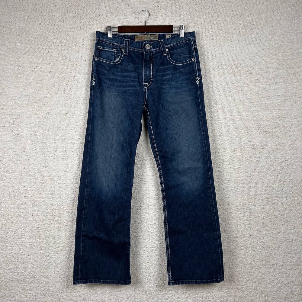 BKE Blue Straight Jeans Classic Denim